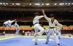 30支代表队出战全国青少年宫跆拳道比赛总决赛