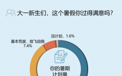 八成受访高考生暑假过得满意98.4%列了计划单