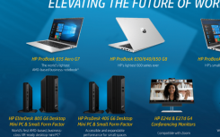 惠普的新PC包括首款基于AMD的商务级台式微型PC