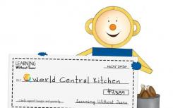 无泪学习向世界中央厨房捐款