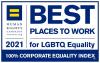 获得LGBTQ平等最佳工作场所的称号