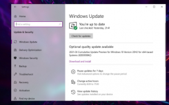 微软发布新的Windows10累积更新