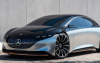 2022年梅赛德斯EQS亮相是第一款完全没有内燃机的汽车