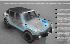 福特Bronco预接线开关可轻松安装越野装备