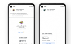 谷歌Pay现在支持从到和新加坡的国际汇款