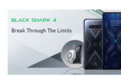 黑鲨4智能手机有镜面黑色和浅灰色两种颜色