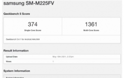 三星GalaxyM22智能手机规格已在Geekbench上发现