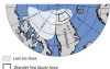 夏季北冰洋最后被冰覆盖的部分易受气候变化影响