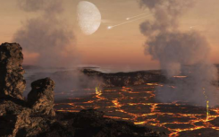 早期地球被一系列城市大小的小行星轰击