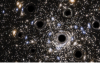 天文学家发现超过100个紧密排列的黑洞环绕银河系