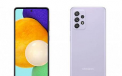 三星GalaxyA52s5G手机在泄露的媒体渲染中炫耀其色彩