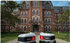 Yandex机器人开始在俄亥俄州立大学校园内送餐
