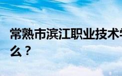 常熟市滨江职业技术学校招生计划和专业是什么？