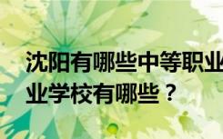 沈阳有哪些中等职业学校 排名最好的中等职业学校有哪些？