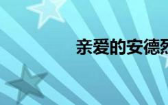 亲爱的安德烈 看完800字