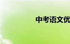 中考语文优秀作文范文