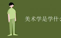 你学的美术是什么？