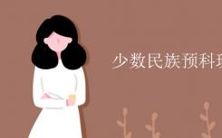 少数民族预科班上什么课？