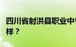 四川省射洪县职业中专学校的校风和环境怎么样？