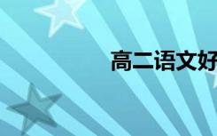 高二语文好词好句摘录