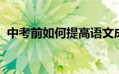 中考前如何提高语文成绩 有哪些学习技巧？