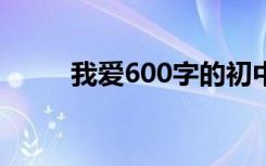 我爱600字的初中生冬季作文范文