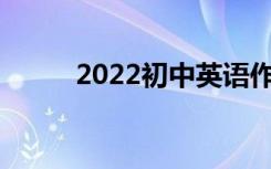 2022初中英语作文80词范文示例