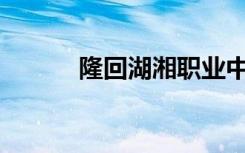 隆回湖湘职业中学有哪些专业？