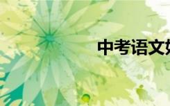 中考语文如何评分？
