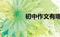 初中作文有哪些写作技巧？