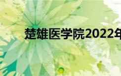 楚雄医学院2022年招生专业有哪些？