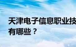 天津电子信息职业技术学院2022年招生专业有哪些？