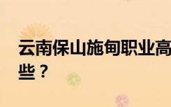 云南保山施甸职业高中2022年招生专业有哪些？