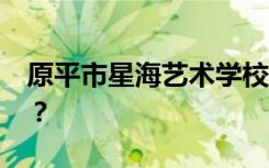 原平市星海艺术学校2022年学费一年多少钱？