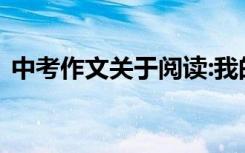 中考作文关于阅读:我的青春读的不仅仅是书