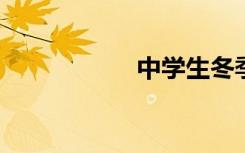 中学生冬季美句节选