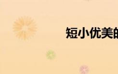 短小优美的句子摘录