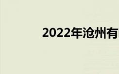 2022年沧州有哪些公立技校？