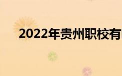 2022年贵州职校有哪些专业可以选择？