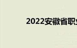 2022安徽省职业高中排名前十