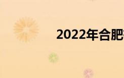 2022年合肥有哪些中专？