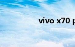 vivo x70 pro（vivo）