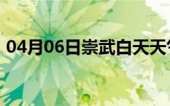 04月06日崇武白天天气预报和夜间天气预报