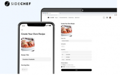 SIDECHEF添加创建您自己的可购买食谱功能供用户一键上传分享和购物
