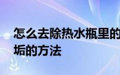 怎么去除热水瓶里的水垢 去除热水瓶里的水垢的方法