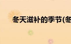 冬天滋补的季节(冬季进补的最佳时间)