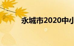 永城市2020中小学开学具体时间