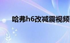 哈弗h6改减震视频 h6用的是什么减震