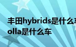 丰田hybrids是什么车型多少钱 一汽丰田corolla是什么车