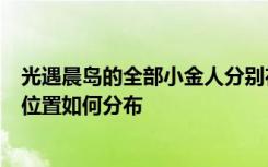 光遇晨岛的全部小金人分别在哪里 光遇晨岛9个小金人具体位置如何分布